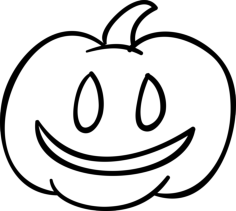 Happy Halloween Pumpkin Head Digital Sketch Svg Design, Free Vectors File
